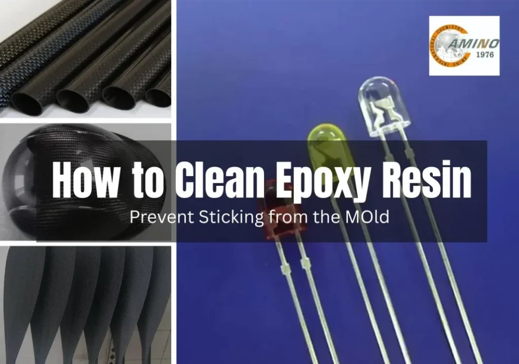 how to clean epoxy resin