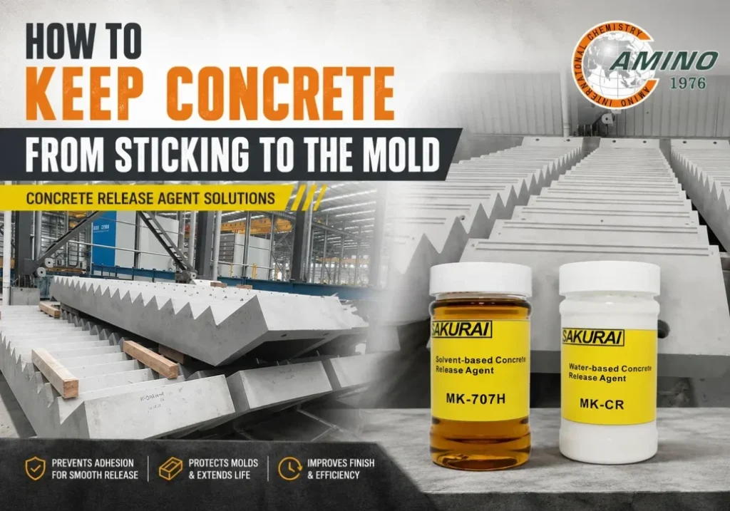 how to keep concrete from sticking to forms
